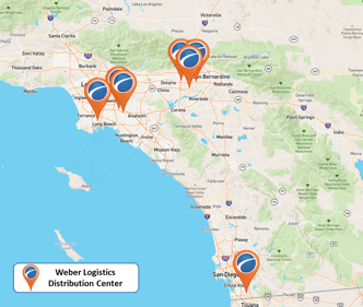 click for a larger view Southern California 3PL Services