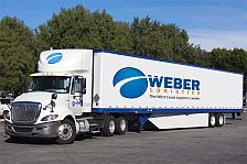 weber logistics truck