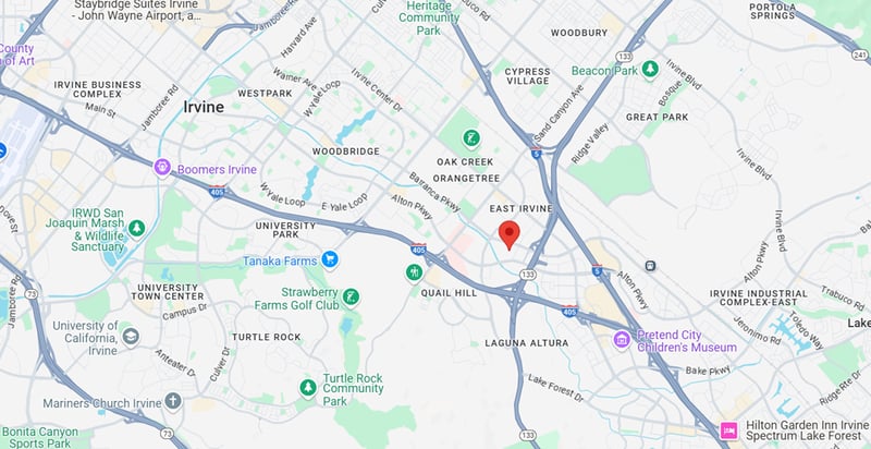 Irvine-distribution-center-map