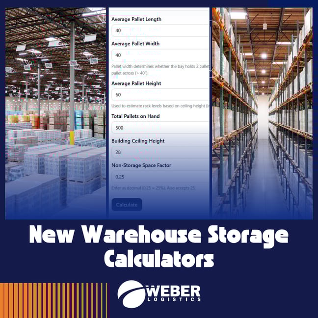 Warehouse Storage Calculator Art