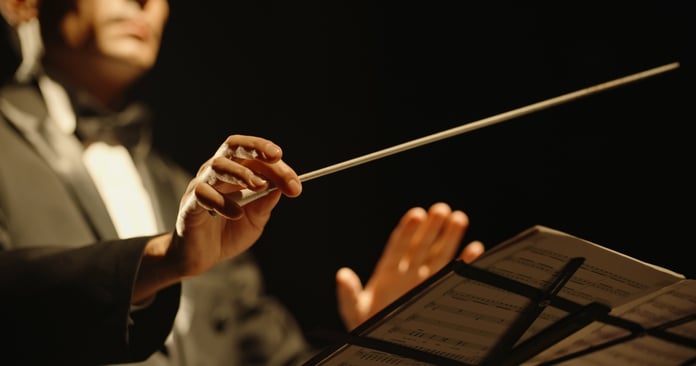 orchestra conductor prelude